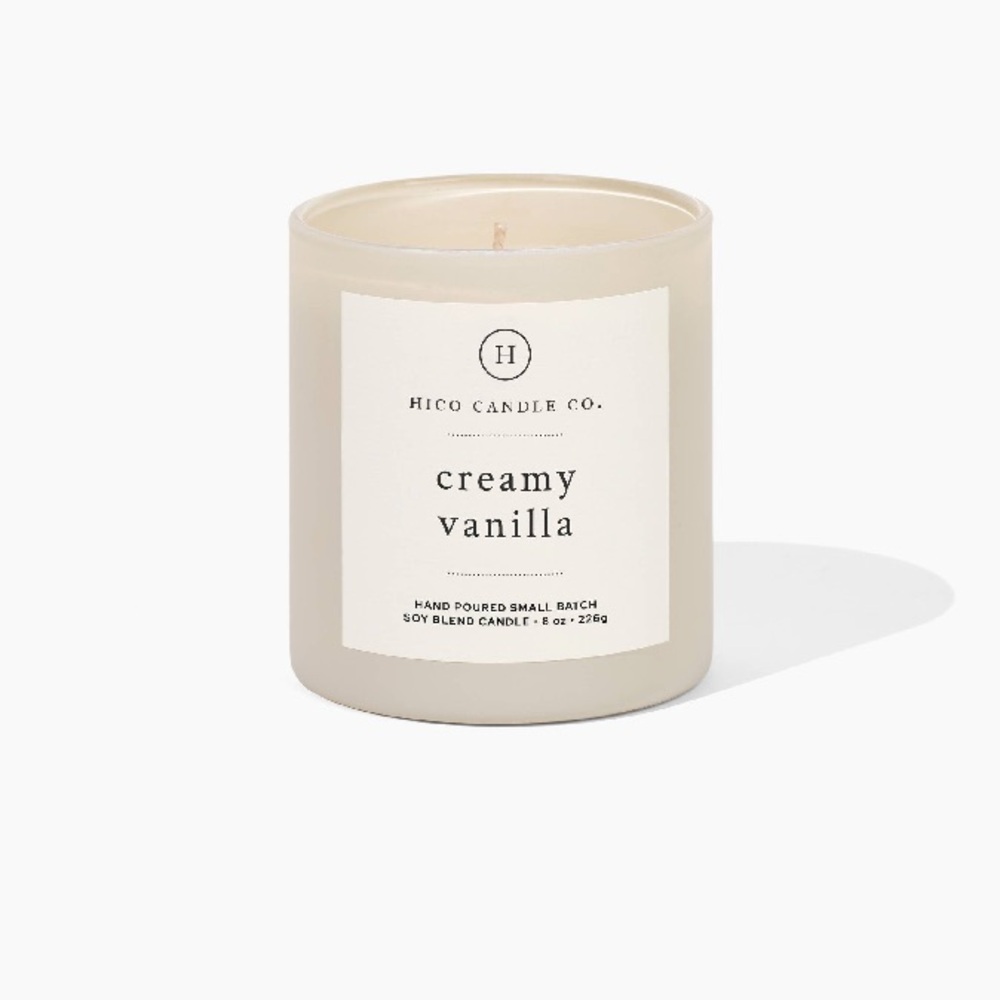 Hico Candle Company Creamy Vanilla Candle